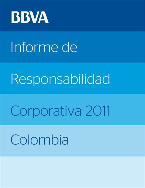 Informe De Responsabilidad Corporativa 2011