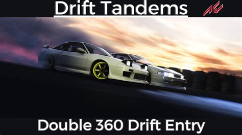 Tandem Drifting - VR Sim Rig - Assetto Corsa - YouTube