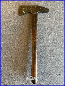 Rare Circa 1870s Native American Indian Tomahawk With Maple Handle | Rare Native American