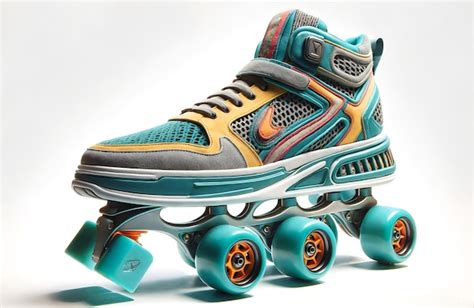 Premium Photo | A trendy youth shoe with wheels