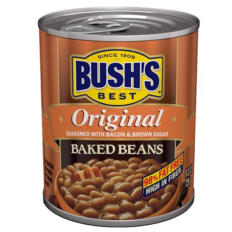 BUSH S BEST Original Baked Beans 8 3 Ounce Can Canned Beans Pack 6