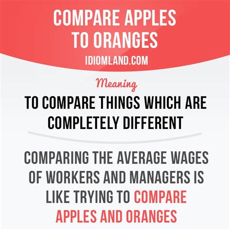 Compare Apples And Oranges Definition - Sara Dickerman's Math Problems