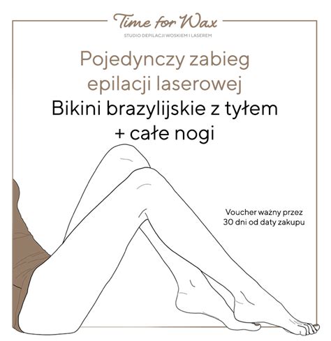 Pojedynczy Zabieg Depilacji Laserowej Bikini Brazylijskiego Dla Niej