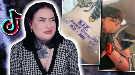 Tattoo Enthusiast Reacts To Tattoo TikToks 42 YouTube