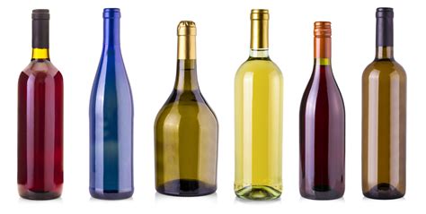 distinctive pieroth blue wine bottles redesigned  day wine