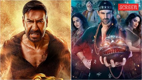 Bhool Bhulaiyaa Vs Singham Again Box Office Collection Day Kartik