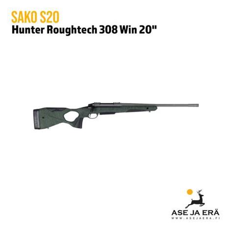 Sako S20 Hunter Roughtech kivääri green cerakote asejaera fi verkkokauppa