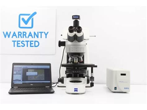 Zeiss AXIO Imager 2 Imager D2 LED Fluorescence Motorized Phase Contrast