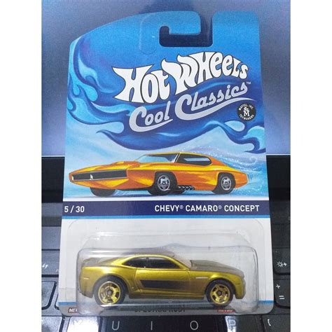 Jual Hot Wheels Chevy Camaro Concept Gold Card Gold Shopee Indonesia