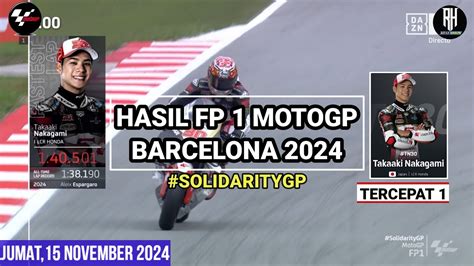 Hasil Motogp Hari Ini Hasil Latihan Bebas Motogp Barcelona Fp