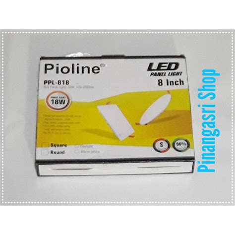 Jual Lampu Downlight LED Pioline 18W Bulat KOTAK Slim18Watt 18 Watt