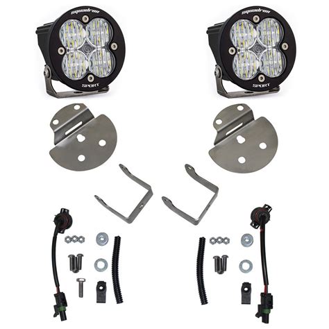 Baja Designs Squadron Sport Led Fog Lights Kit Silverado