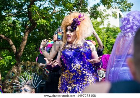 Drag Queens Taipei Lgbtqia Pride Taiwan Stock Photo 1497273158