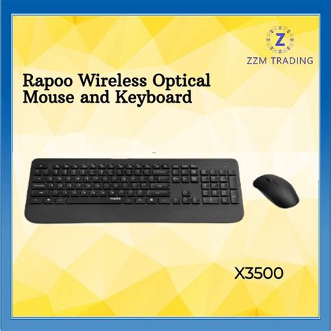 Rapoo X Wireless Optical Mouse And Keyboard Zzm Trading Lazada Ph