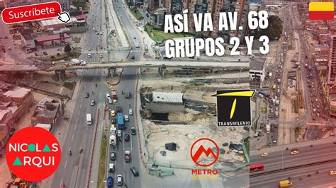 As Va Construcci N De Transmilenio Avenida Entre La Calle Sur Y