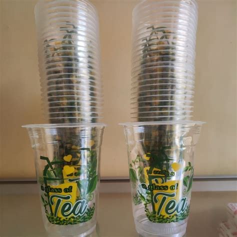 Jual GELAS PLASTIK 16 OZ ISI 50 PCS GELAS ES TEH 16 OZ GELAS CUP