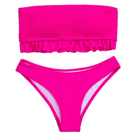 Non Padded Bikini Set Women Swimwear