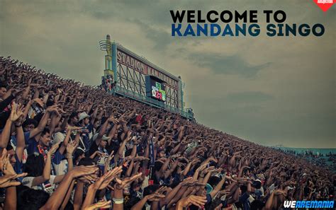 Wallpaper Arema Singo Edan Welcome To Kandang Singo 1320x828