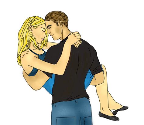 Glee Quinn and Puck by Firithnovwen on DeviantArt