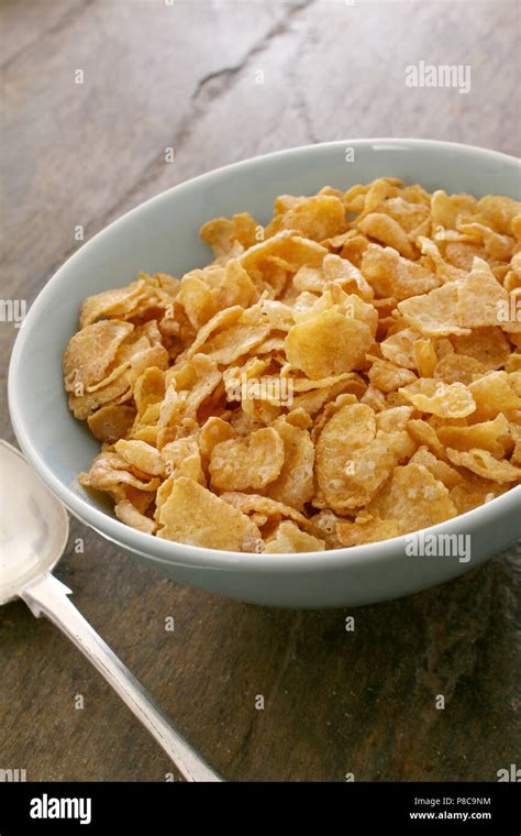 Copos de maíz cereales de desayuno Fotografía de stock Alamy