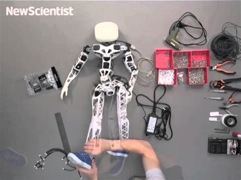 First 3d Printed Open Source Humanoid Robot Youtube