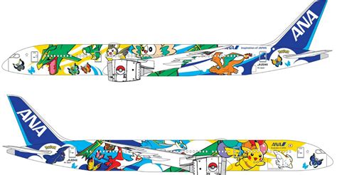 Japanese airline ANA now has Pokemon themed Boeing 787-9 jet ...