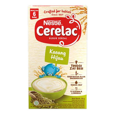 Bubur Sereal Kacang Hijau Sachet Cerelac