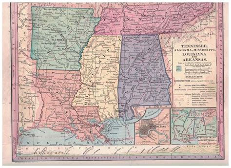 Mississippi And Louisiana Map Interactive Map