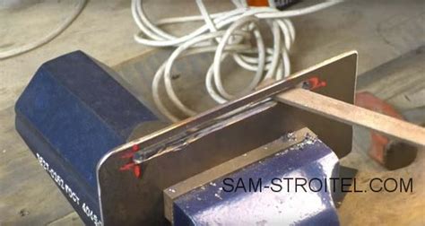 Самодельное приспособление для болгарки для ровного реза
