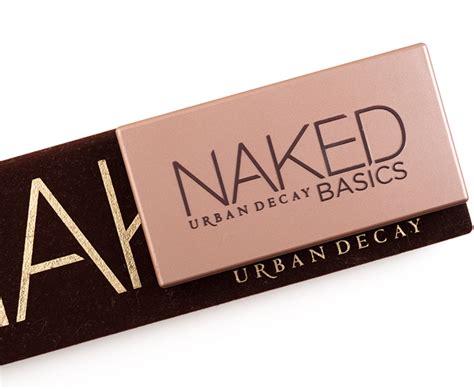 Urban Decay Naked Basics Pan Naked Eyeshadow Palette Review Swatches