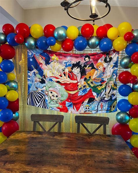 One Piece Birthday One Piece Birthdays Birthday Theme Decoration One Piece Birthday Theme