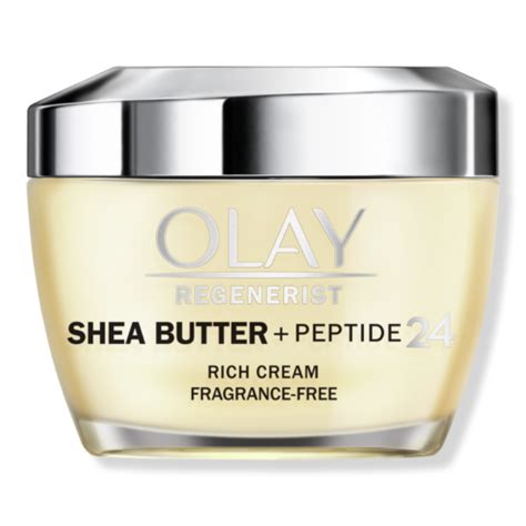 Olay Regenerist Shea Butter Peptide 24 Rich Cream Fragrance Free 1 7