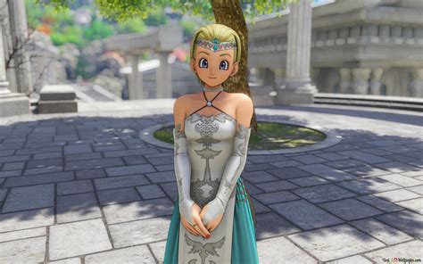 Lady Serena Of Dragon Quest Xi 4k Wallpaper Download