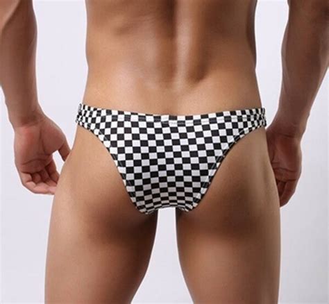 Low Waist Sexy Men Briefs Swimsuit Beach Bikini Gay Bathing Suit Trunks Boxers Ebay