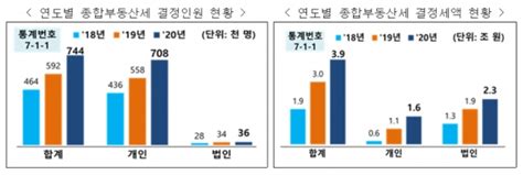 2020 개인 종합부동산세 결정세액 16조 전년比 46 증가 日刊 Ntn일간ntn