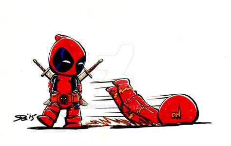 Chibi Deadpool Flash Deadpool Chibi Deadpool Funny Chibi