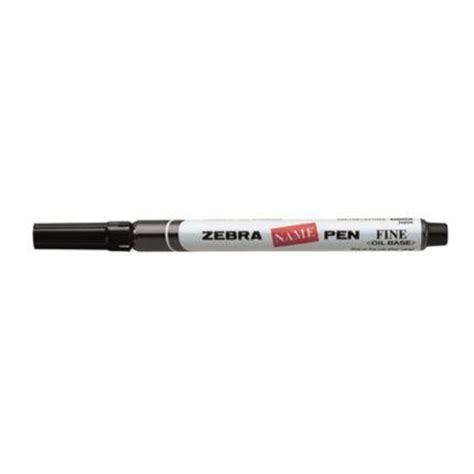 Zebra Permanent Marker Name Pen Fine Bullet Tip Black 1 Pc Ntuc Fairprice