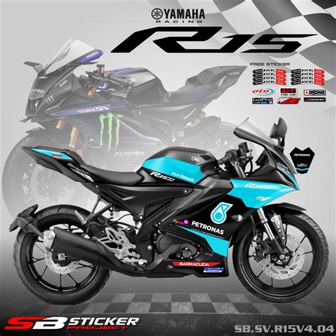 Jual Striping R V Striping Hologram Yamaha R V Petronas