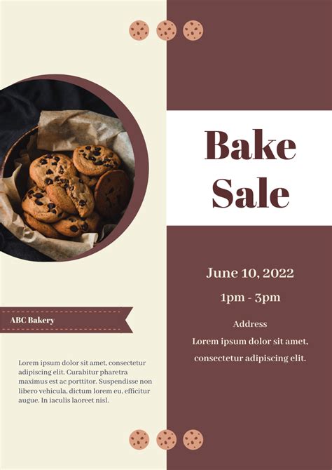 Bake Sale Flyer | Flyer Template