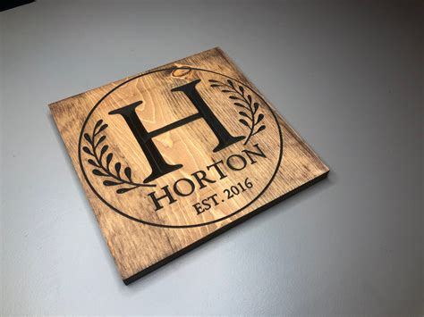 Custom Wood Engraved Signs - Personalized Wooden Signs | Zink Woodworks