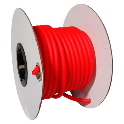 Eco Friendly Red Pvc Coated Round Rope Webbing For Training Dog Leash