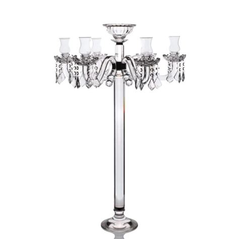 Candelabro Brazos En Cristal Crawford Divano Srl