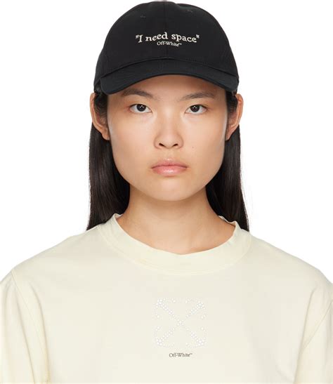 Off White Black Give Me Space Cap Ssense