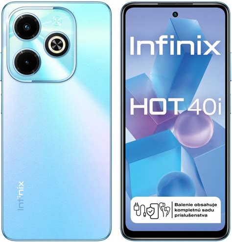 Infinix Hot 40i 256 GB modrý mobil VÝPREDAJ
