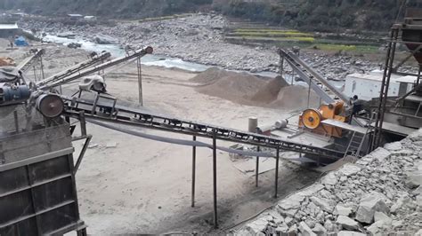 Stone Crusher Plant Working In Nepal Crusher Marshynagdi Salala