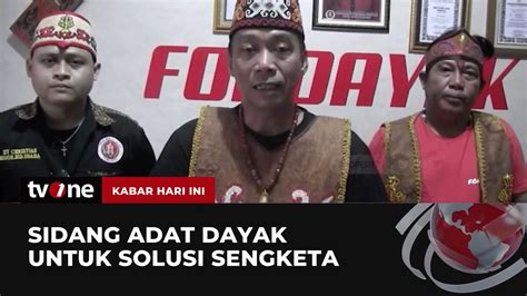 Warga Ajukan Sidang Adat Dayak Untuk Selesaikan Sengketa Lahan Tambang