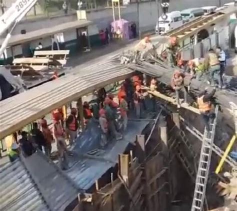 Colapsa Estructura En Cetram Santa Martha En CDMX