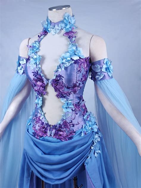 fantasy fairy corset dress nymph costume fairytale couture ethereal