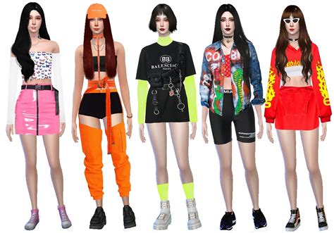 Kpop Outfits Sims 4 - KPOP-Webzine