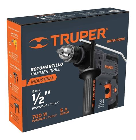 Taladro Percutor 1 2 650w Industrial 3 Años Garantia Truper Mercado Libre